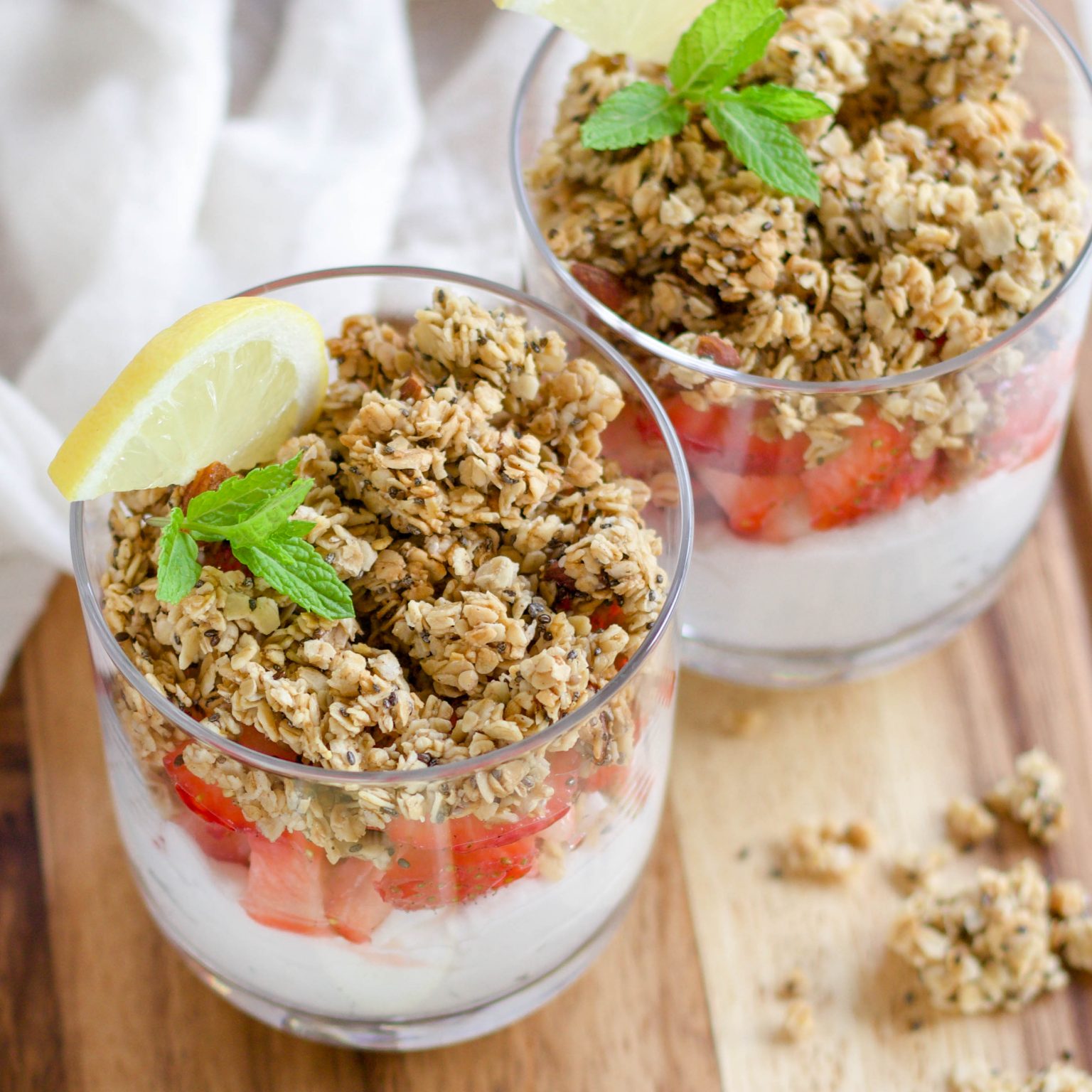 Granola selber machen Granola Rezept Granola ohne Zucker